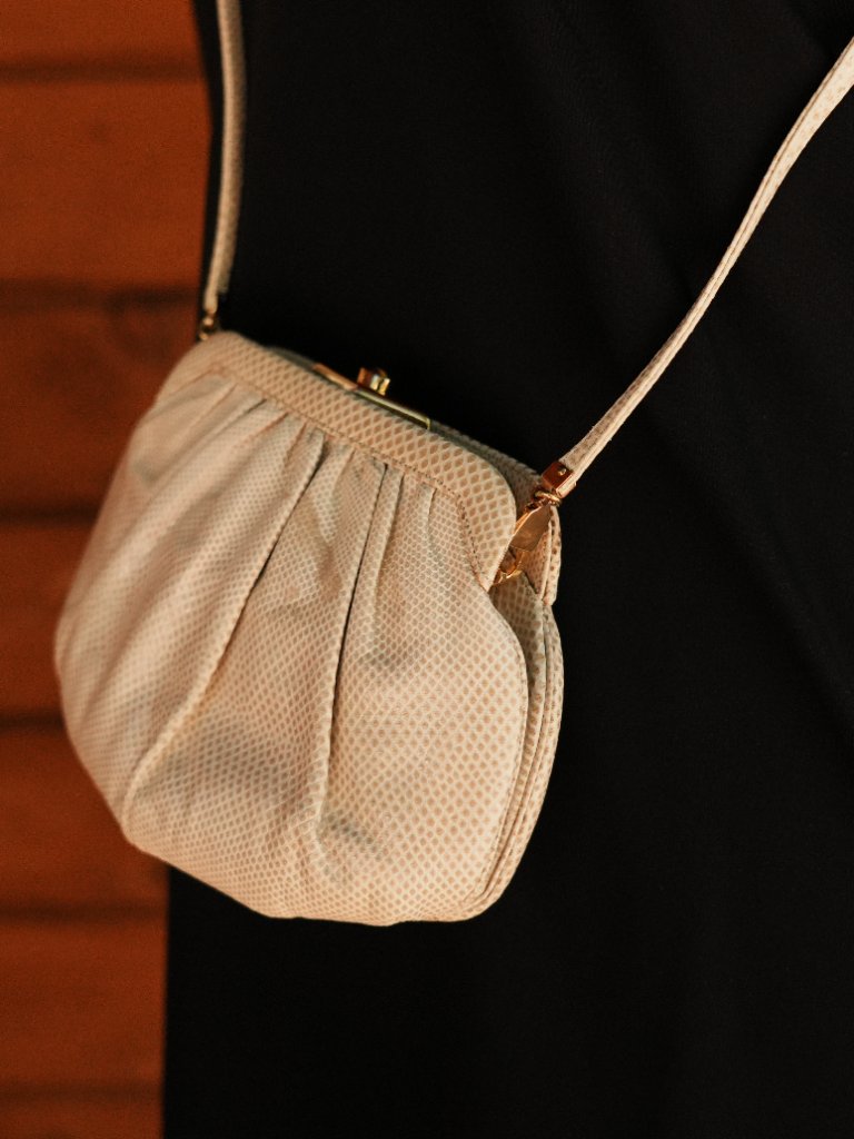Vintage Judith Leiber Karung Evening Bag